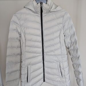 32 Degrees White Puffer Jacket